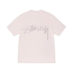 스투시 스무스 리버스 피그먼트 다이드 티셔츠 블러쉬 1905165