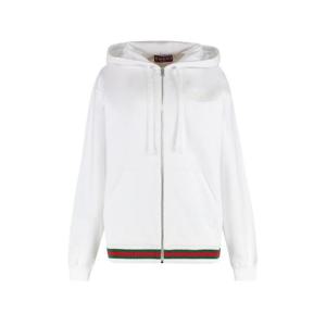 구찌   후드 티셔츠 SS25 810383XJG079692 5602790 White