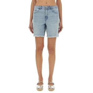 마이클코어스   여성 반바지 SS25 MS59066FAU945BLUEHAZEWSH 5622838 DENIM