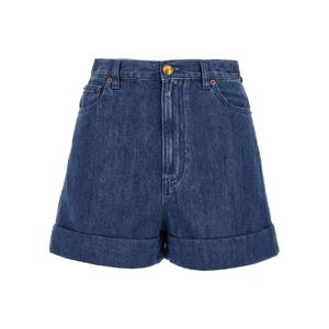 발렌티노 가라바니   여성 반바지 SS25 B3DD18S94C558 5560551 Blue