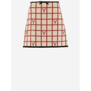 발렌티노   미니스커트 FW25 7B3RADJ49JNBRS 6207768 Red