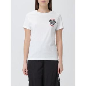 겐조   반팔 티셔츠 SS24 FE52TS1134SG 02 5639085 White