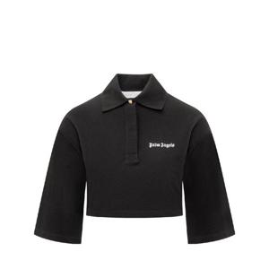 팜 엔젤스   반팔 티셔츠 SS24 PWGB012S24FAB003 1003 2788186 BLACK OFF WHITE