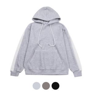 [파파브로] FW 남성 골지 배색 후드 긴팔티 9MI-TSA-Q014