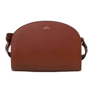 아페쎄 여성 하프문 브라운 크로스백 미니 PXAWV F61392 CAD