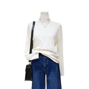 [숲]베이직 반넥 니트 SB9LK34