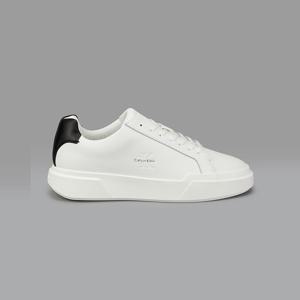 CK진  남성 미네르바 청키 레더 레이스업 컵솔 스니커즈(YM01344-01W)