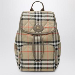 BURBERRY Beige Check Horseshoe backpack 8115396168729XLBURBE-B9368