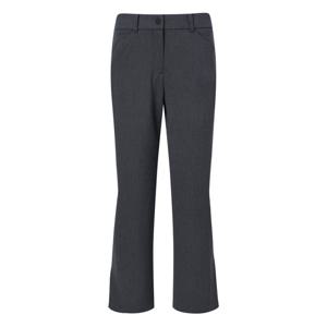 헤지스 골프 여성 25FW 차콜그레이 여성 에센셜 TR 세미 부츠컷 팬츠 HWPA5D701CG