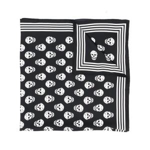 알렉산더 맥퀸 머플러 스카프 590929 3001Q1078 Black