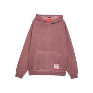 비전 오브 슈퍼   후드 티셔츠 FW25 VS001HO 03 RED PATCH STN 6445027 Grey