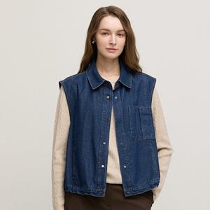 [요하넥스]스탠카라 데님베스트 J5C9V01