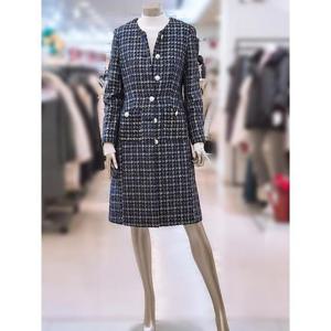 미니멈 세이브존03 미니멈 트위드 롱 자켓 AWMXDGWJ9020A