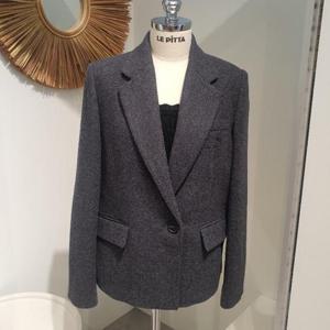 르피타 HC06 세미 반더블 숏 자켓(네이비) L254UJKA52