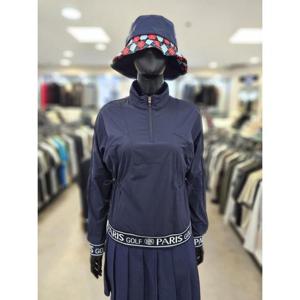 엘르골프 세이브존07 여성 배색 로고 아노락 66J1352N