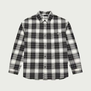 공용 코튼 플란넬 오버핏 체크 셔츠_100(10540-020-805-25)