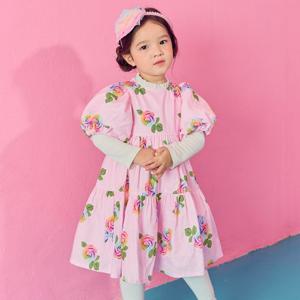 [프렌치캣(백)]PK 꽃나염 원피스 Q44DCO130