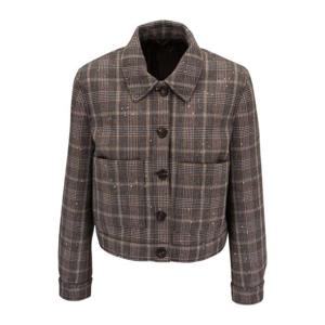 25 FW Brunello Cucinelli 플레이드 체크 울 혼방 재킷 MD54N2609PC4420 TP443415819