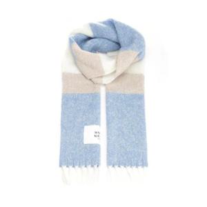 메종키츠네  알파카 스트라이프 스카프 FW25 PM06203WA00220360 6471518