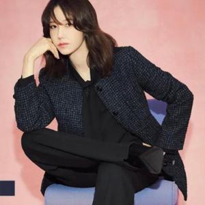 올리비아로렌 MG01 스퀘어넥 트위드 자켓 VOCFU3W9241