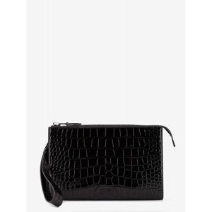 [TOMFORD] 라프리마 남성 Pochettes Crocodileprint 레더 클러치 백 H0500 LCL439S1N001 블랙 /12