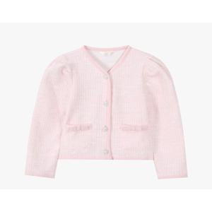 로엠걸즈보들 트위드 니트가디건 자켓 RGJA25W1P