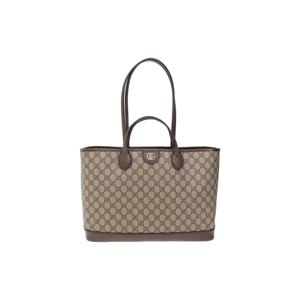 구찌 여성 오피디아 캔버스 미디움 토트백(브라운) 739730 K9GSG 8358