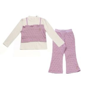 [프렌치캣(백)]보라퀼팅뷔스티에TS상하셋트(Q46DKT210KP230)