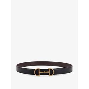GUCCI Leather belt with metal Horsebit 847273