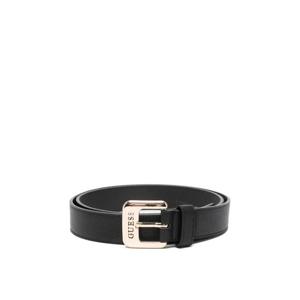 25 FW 게스 로고 인그레이빙 레더 벨트 BW9297P5430BLA TP443619618
