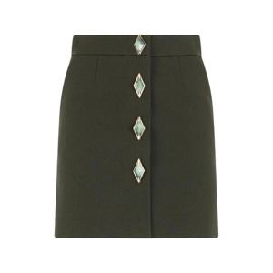 25 FW 로베르토 카발리 주얼 버튼 미니 스커트 TWT303WP059 TP443717314