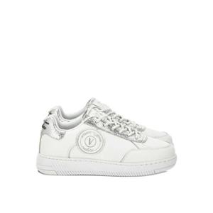 25 FW 베르사체진스꾸뛰르 로고 디테일 스니커즈 79VA3SJ5ZPB33 TP444012658