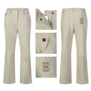 [벤제프][벤제프골프] 여성 세로 골조직 부츠컷 팬츠 BQ4MWSL501