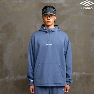 [엄브로] 나이트런 하이브리드 후드 하프 집업 UQ321SHD91_VID0