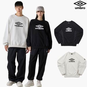 [엄브로] HBL 하이브리드 니트 맨투맨 UQ321CFS97