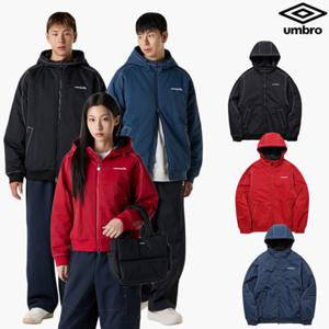 [엄브로] 크리스피 타슬란 후드 패딩 봄버 자켓 UQ323CPJ91