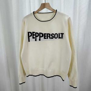 샵앤) 여성 라운드넥 영문 레터링 데일리 긴팔 니트티 21DS-WKN-4982-아이보리