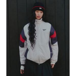 [리복]클래식 유니언잭 패딩 자켓 - 크림 REJU5FP34I1