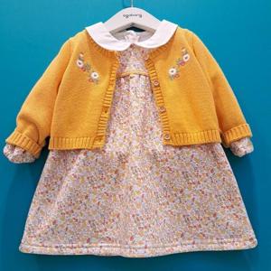 아가방 CB01 델리 플라워 원피스(가디건) 01S724056