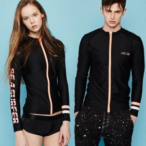 [ARGO]BYRON(BK) 집업 래쉬가드 상의