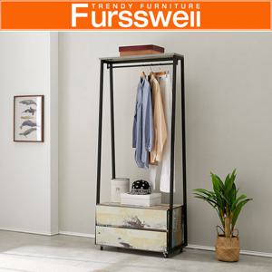 퍼스웰 셔닐 2단800 이동식 서랍장행거(SG_080)