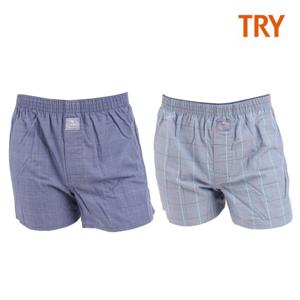 [트라이] 남성 선염 트렁크 2매 세트