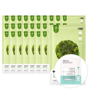 [한달팩] 메이크프렘 컴포트 미 모스 카밍 마스크 30매(+안심팩 1매)