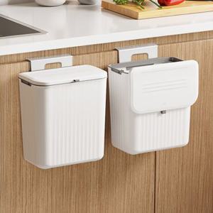 구디푸디 [체험특가] 2WAY 무타공 공중부양 주방 싱크대 걸이형 음식물 쓰레기통 12L+리필봉투 20매