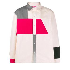 25 FW 디젤 컬러 블록 셔츠 재킷 B30100SCUJPATC TP437612449