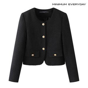 [백화점]미니멈 에브리데이 노카라트위드자켓(EA3JK014D)