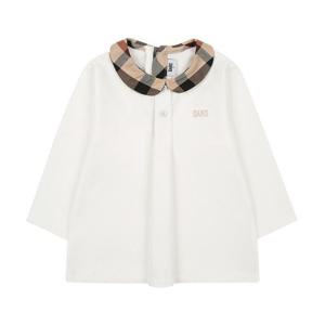 [닥스베이비]닥스베이비 체크카라 져지티셔츠 (EUF31TR23M_WT)