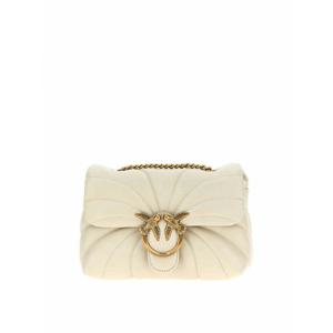 [PINKO] 라프리마 여성 크로스 바디 가방 러브 퍼프 미니 크로스바디 백 100039A1EXZ14Q 화이트 /8