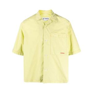 25 FW 써네이 로고 프린트 크링클 셔츠 MRTWMSHR020COT045 TP432493817