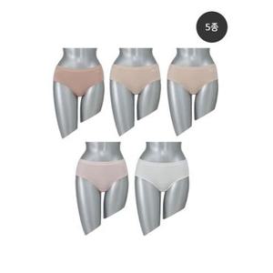 [푸마 언더웨어]여성 흡한속건 노라인 헴팬티 5종세트 택일